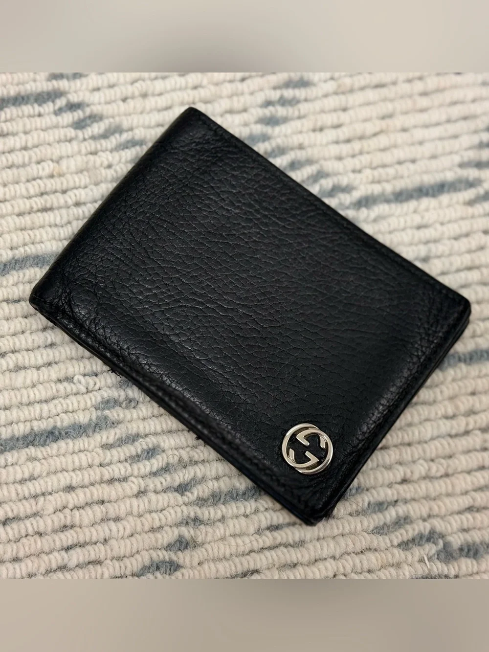 Gucci black grain calfskin⁠